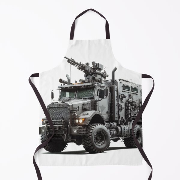 Aperçu de l'œuvre Semi-camion de combat contre les zombies créée et vendue par VintageCarsShop.
