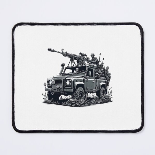 Item preview, Land Rover Zombie Fighter designed and sold by VintageCarsShop.