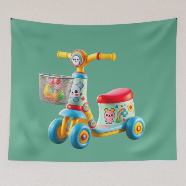 Item preview, Safe and Smooth Riding for Little Adventurers  designed and sold by annenambiro.