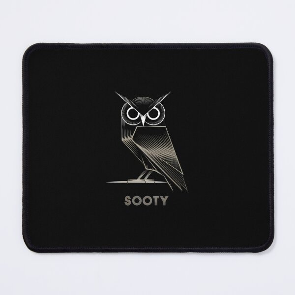 Item preview, Sooty Owl Minimalist Geometric Art Design designed and sold by ObjCrea123.
