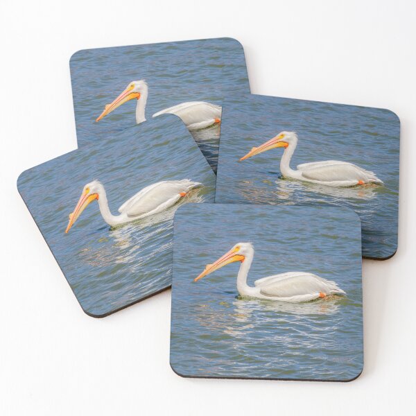 Item preview, White Pelican on Lake Chapala, Mexico designed and sold by SafariByMarisa.