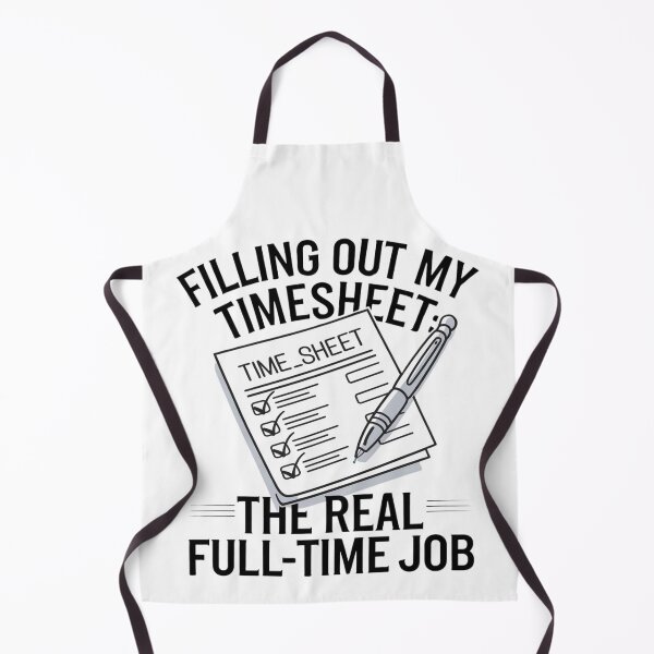 Item preview, Filling out my timesheet, the real full-time job designed and sold by MonaCreations.