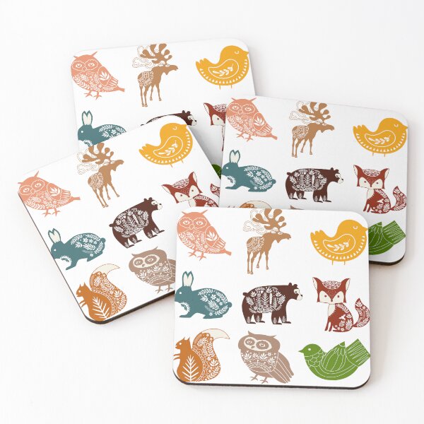 Item preview, Scandi Animals Sticker Pack, Scandinavian Animals designed and sold by Spike The Punch Design Co..