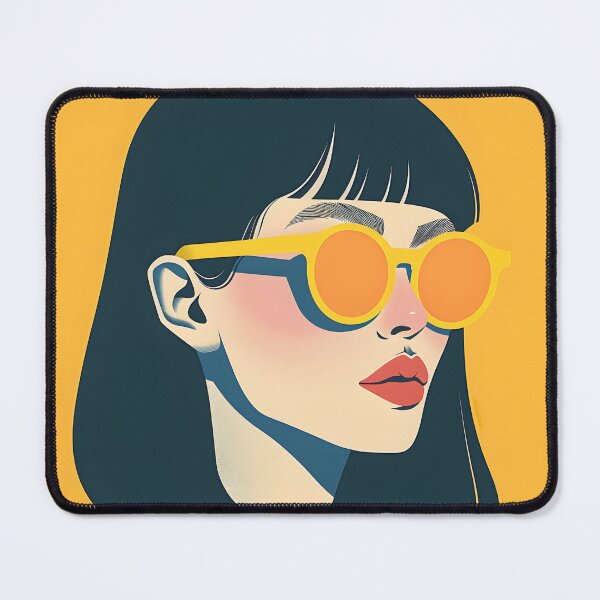 Item preview, Abstract Lady Portrait designed and sold by CoolMantras.