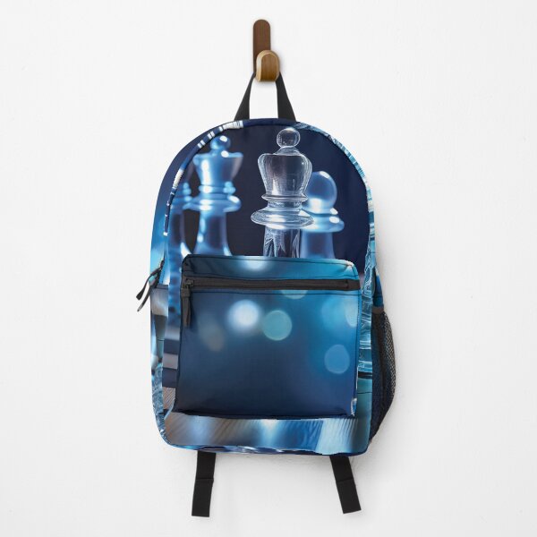 Item preview, A chess-themed design with pieces that are translucent and glow with inner light. designed and sold by HEMRO.