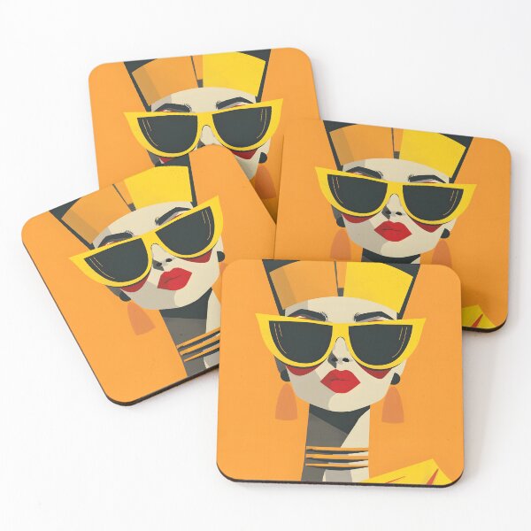 Item preview, Abstract Lady Portrait designed and sold by CoolMantras.