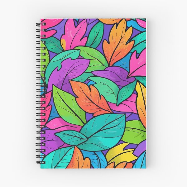 Item preview, Bold Autumn Leaves on Purple designed and sold by ArtComixHaven.