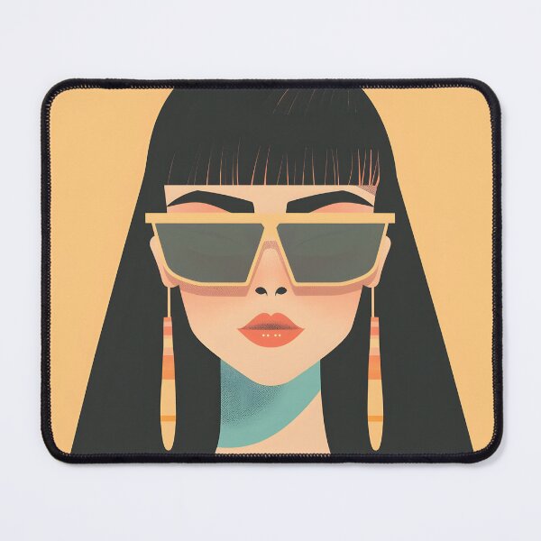 Item preview, Abstract Lady Portrait designed and sold by CoolMantras.