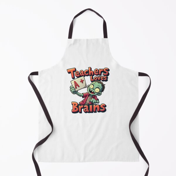 Item preview, Teachers Loves Brains  designed and sold by The Merch Experiment .