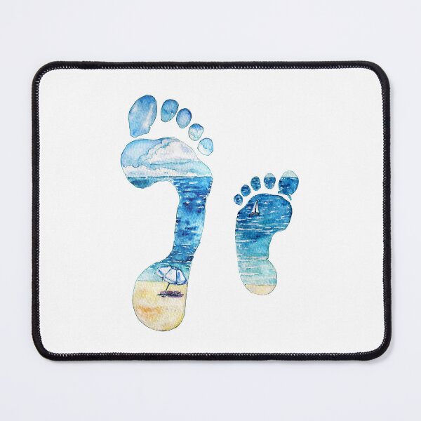 Item preview, Footprints with memories inside designed and sold by SpottedPilot.