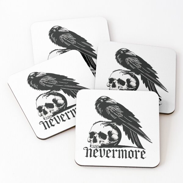Item preview, Nevermore The Raven Edgar Allan Poe Gothic Macabre Poetry designed and sold by ivotee.