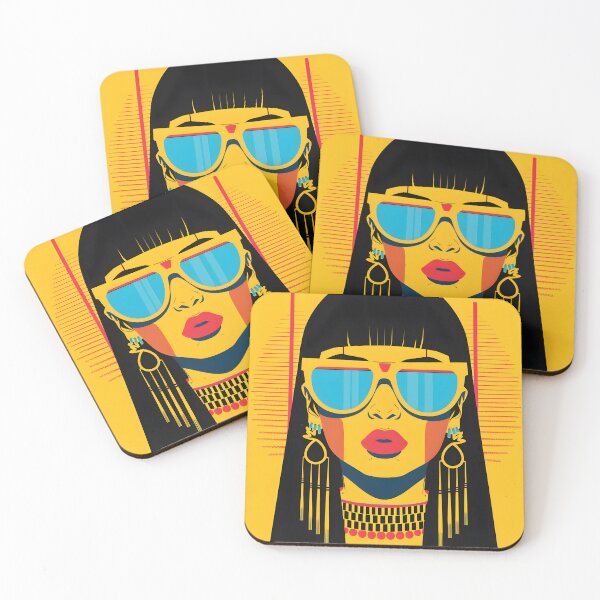 Item preview, Abstract Lady Portrait designed and sold by CoolMantras.