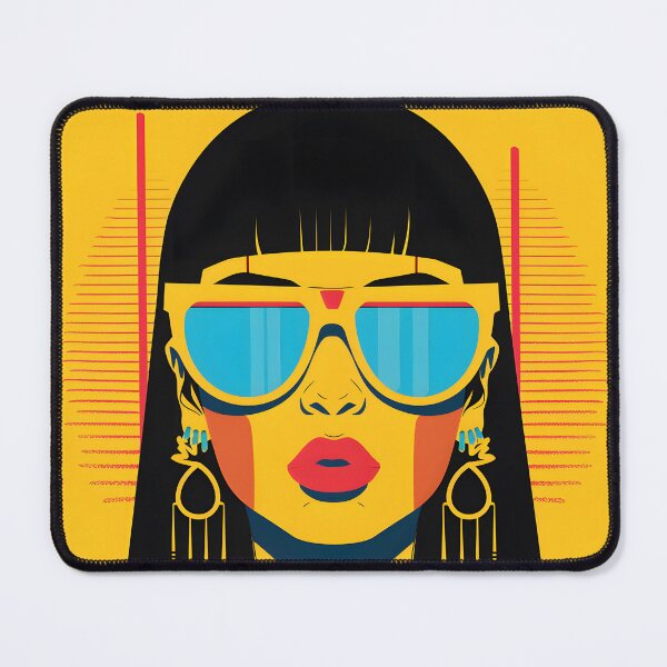 Item preview, Abstract Lady Portrait designed and sold by CoolMantras.