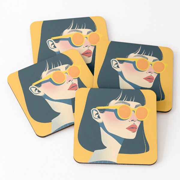 Item preview, Abstract Lady Portrait designed and sold by CoolMantras.