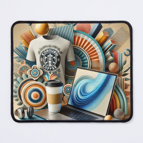 Item preview, Abstract Coffee Art Lovers Gift Apparel,Abstract Coffee Art Tee for Coffee Lovers and Artists designed and sold by majidi1.