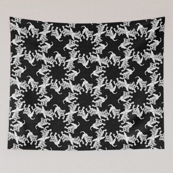 Item preview, PF Magic Petz Leaping Mutt Dog Pattern designed and sold by thaneydesign.