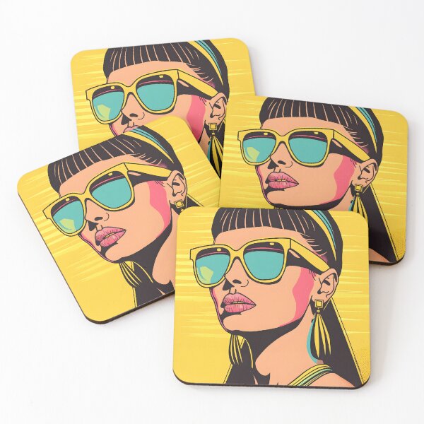 Item preview, Abstract Lady Portrait designed and sold by CoolMantras.