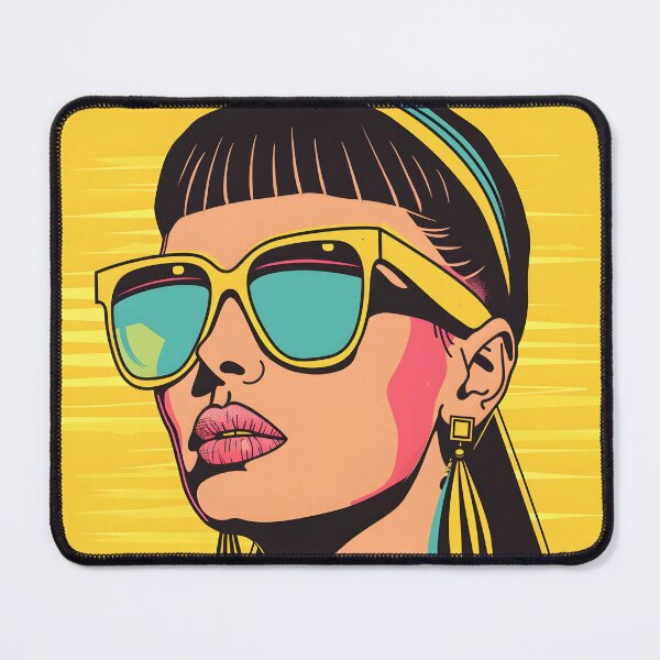 Item preview, Abstract Lady Portrait designed and sold by CoolMantras.