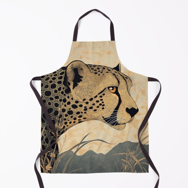 Item preview, Blue and Gold Cheetah: Speed in Harmony designed and sold by ElysiArt.