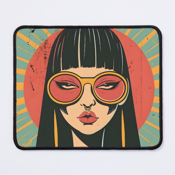 Item preview, Abstract Lady Portrait designed and sold by CoolMantras.