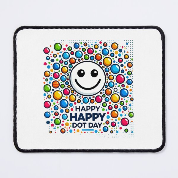 Item preview, Happy Dot Day colorful smile face Teacher student school designed and sold by DigitalArtByNow.