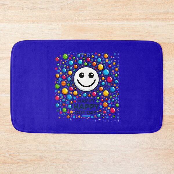 Item preview, Happy Dot Day colorful smile face Teacher student school designed and sold by DigitalArtByNow.