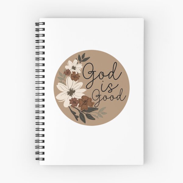 Aperçu de l'œuvre God is Good-Tan Circle  créée et vendue par PraiseAndGrace.