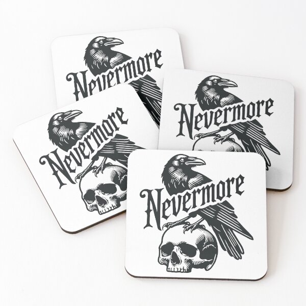 Item preview, Nevermore Poe Raven  - Cool Edgar Allen Poe Raven designed and sold by ivotee.