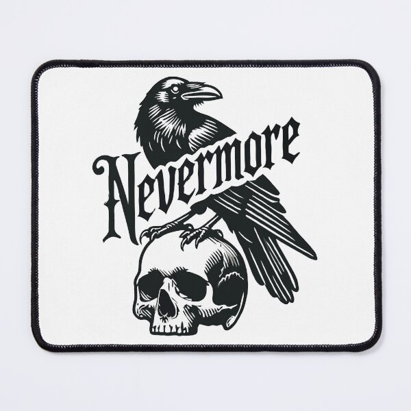 Item preview, Nevermore Poe Raven  - Cool Edgar Allen Poe Raven designed and sold by ivotee.