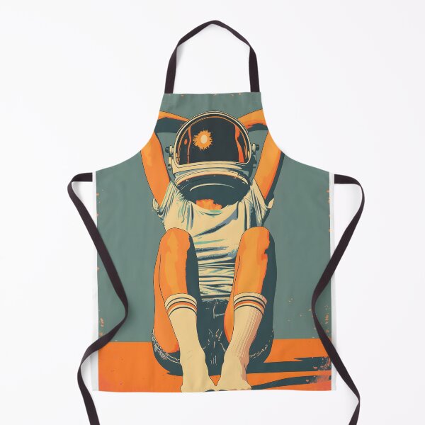 Item preview, Retro Astronaut Girl designed and sold by CoolMantras.