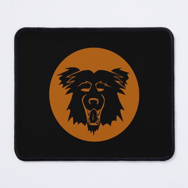 Item preview, Bear Face Logo in Brown and Black - Grazer, union, lemmings, STICKERS, T-SHIRTS designed and sold by MechanicalART.