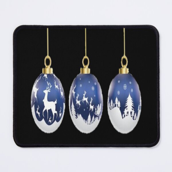 Item preview, blue and white christmas designed and sold by World100.