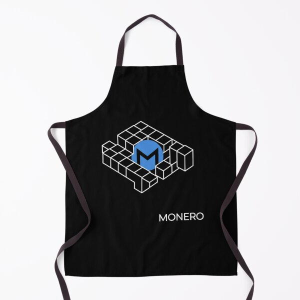 Item preview, Monero Crypto Minimalist Design – Blockchain Cube Art designed and sold by ObjCrea123.