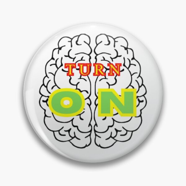 Item preview, Turn on your brain designed and sold by Sale75.
