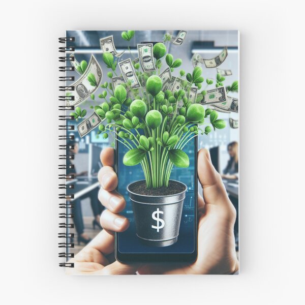 Item preview, Money Tree Digital Wealth Growth Gift Entrepreneurship,Money Tree Entrepreneurs Casual Wear designed and sold by majidi1.