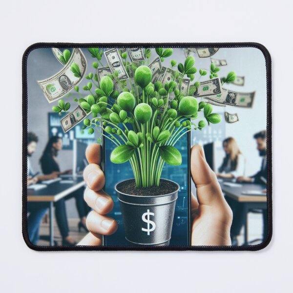 Item preview, Money Tree Digital Wealth Growth Gift Entrepreneurship,Money Tree Entrepreneurs Casual Wear designed and sold by majidi1.