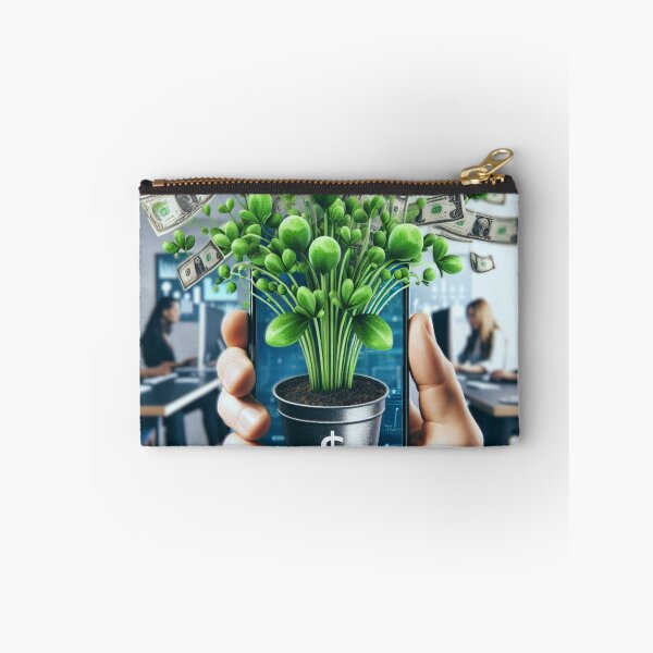 Item preview, Money Tree Digital Wealth Growth Gift Entrepreneurship,Money Tree Entrepreneurs Casual Wear designed and sold by majidi1.