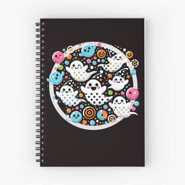 Item preview, Ghost In Happy Dot Day Colorful Teacher students Halloween designed and sold by DigitalArtByNow.