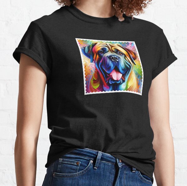 Item preview, Neapolitan Mastiff Dog Acrylic Print Pet Portrait Dog Lovers designed and sold by Gallup Graphics.