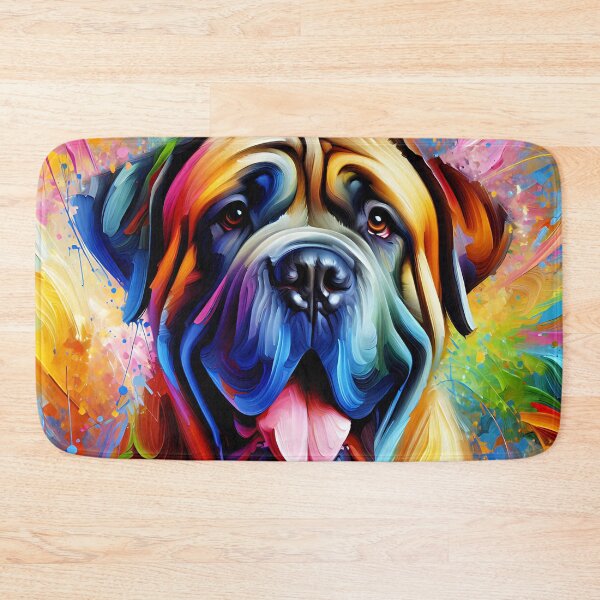 Item preview, Neapolitan Mastiff Dog Acrylic Print Pet Portrait Dog Lovers designed and sold by Puppy Puzzles Plus.