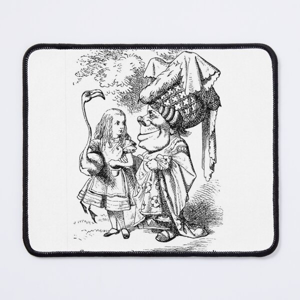 Item preview, The Lady, goose, and Alice go for a walk. designed and sold by jamiestarr.