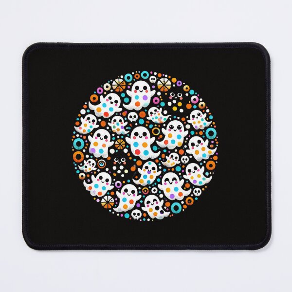 Item preview,  Ghost In Happy Dot Day Colorful Teacher students Halloween designed and sold by DigitalArtByNow.