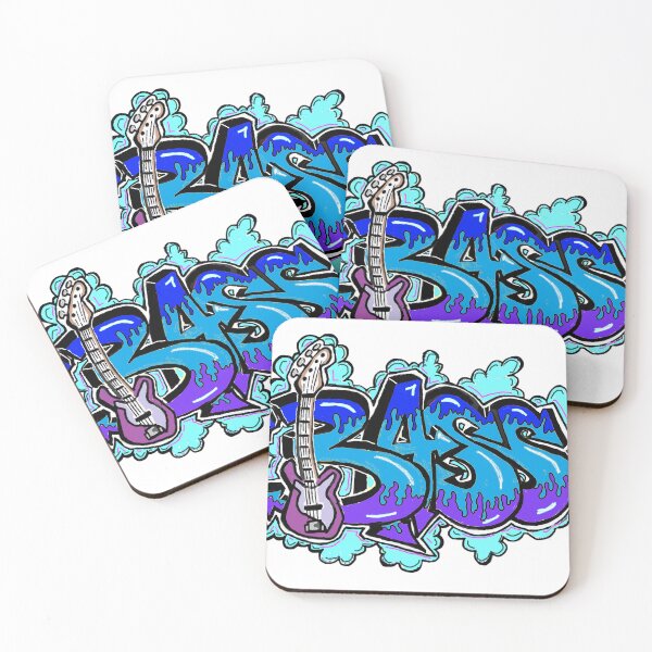 Item preview, Bass Blue 1 designed and sold by LowEndGraphics.