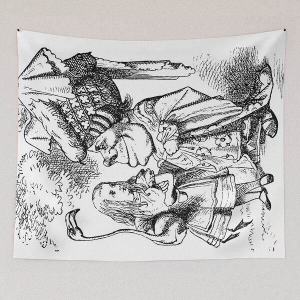 Item preview, The Lady, goose, and Alice go for a walk. designed and sold by jamiestarr.