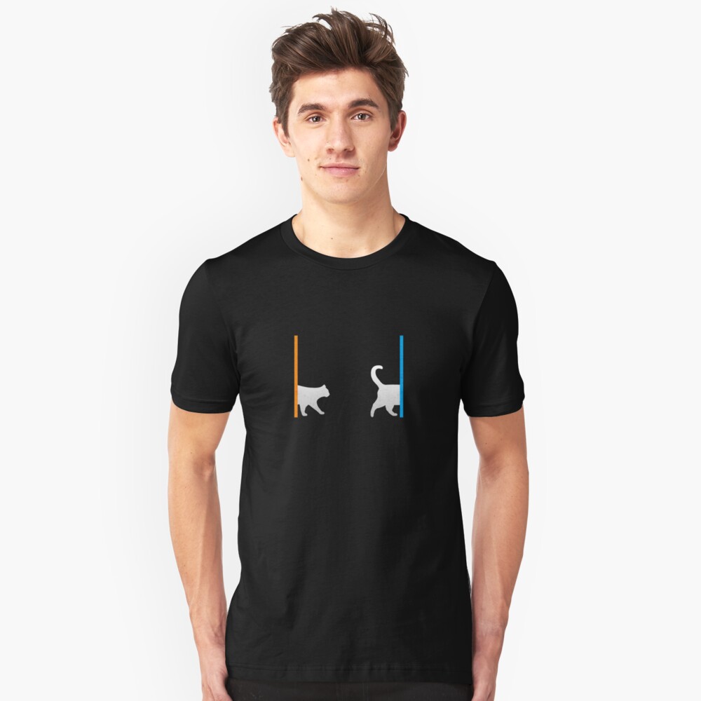 portal cat shirt