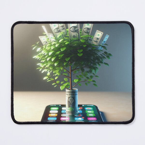 Item preview, Money Tree Entrepreneurs Casual Wear,Money Tree Digital Wealth Growth Gift Entrepreneurship designed and sold by majidi1.