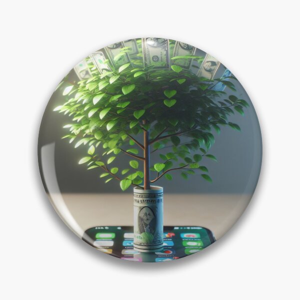 Item preview, Money Tree Entrepreneurs Casual Wear,Money Tree Digital Wealth Growth Gift Entrepreneurship designed and sold by majidi1.