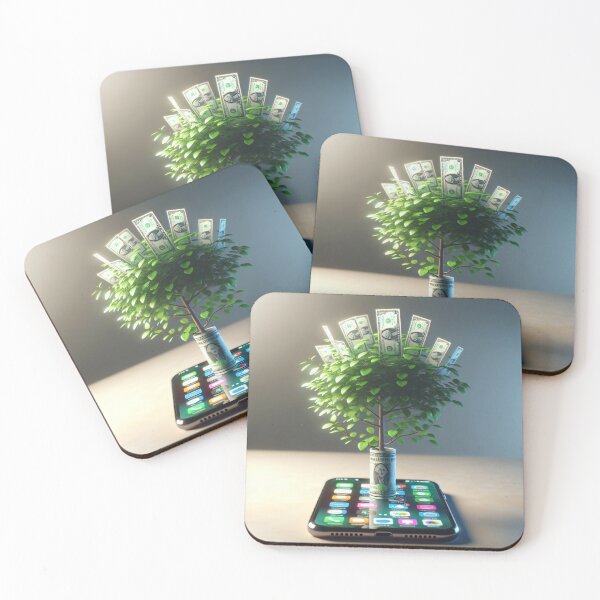 Item preview, Money Tree Entrepreneurs Casual Wear,Money Tree Digital Wealth Growth Gift Entrepreneurship designed and sold by majidi1.