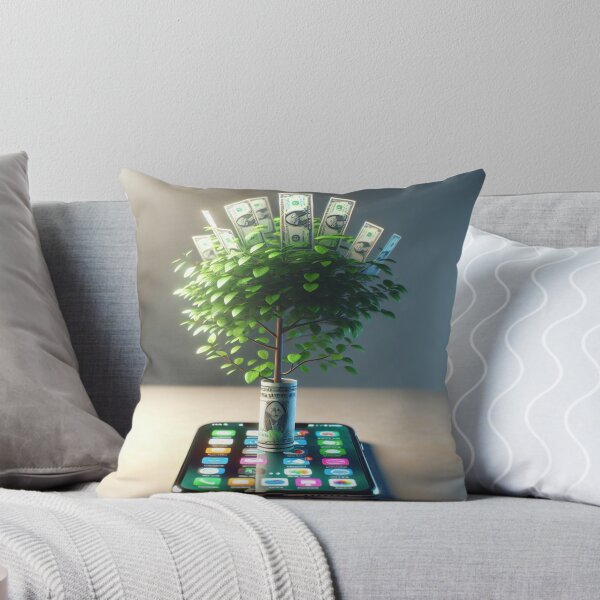 Item preview, Money Tree Entrepreneurs Casual Wear,Money Tree Digital Wealth Growth Gift Entrepreneurship designed and sold by majidi1.