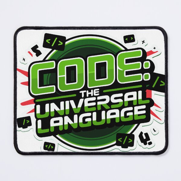 Item preview, Sticker T-Shirt Design Trending: Code, The Universal Language designed and sold by ForeverPrintsOK.